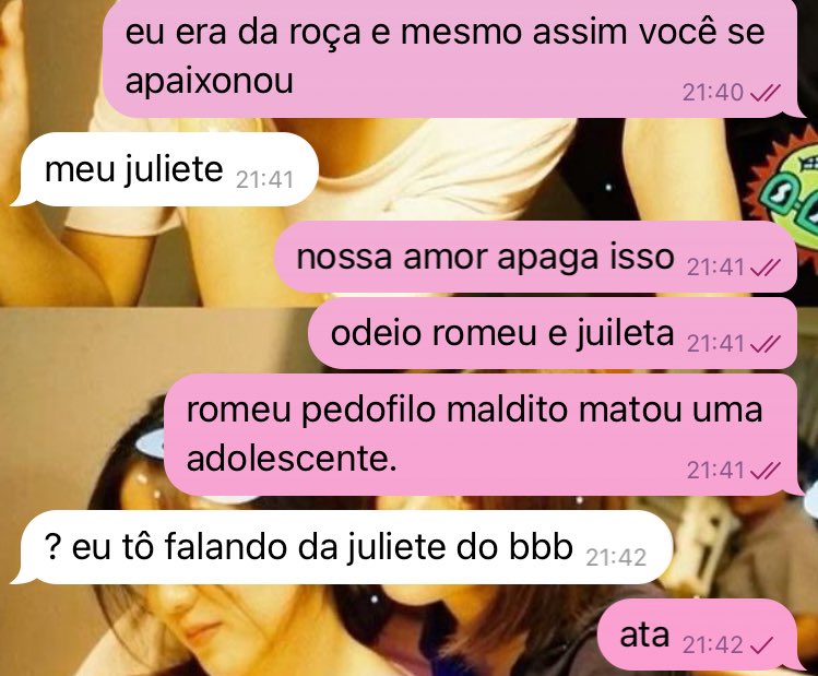 morro de pena da minha mulher pq eu sou toda lerdinha burrinha e ela tem que me aguentar todo dia