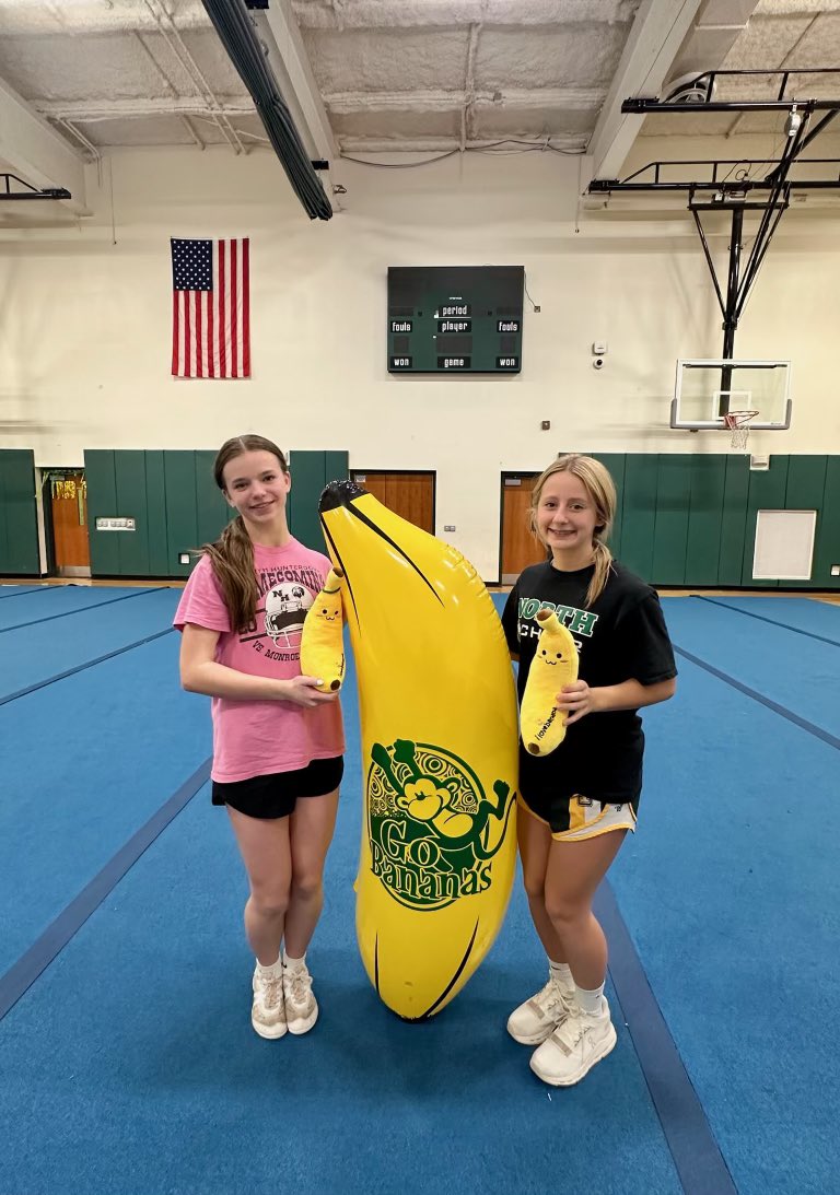 Top Banana Tuesday! Congratulations, Peyton and Olivia!