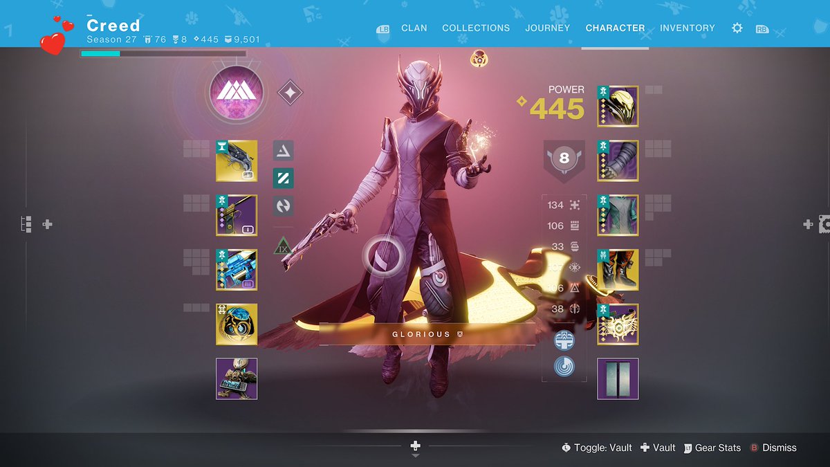 ChrisReid2k22's tweet image. By far the best build in Destiny 2 🤘 #Destiny2 #pvp #Xbox #twitch
