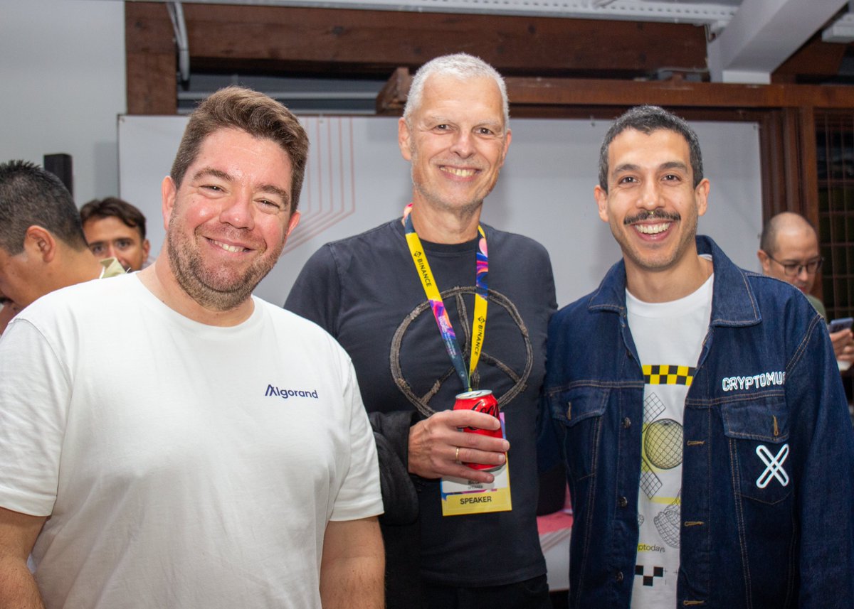 CryptoDays_xyz's tweet image. What a way to kick off Merge Madrid!
Thanks to @Stakely_io and all our partners for making the Warm Up unforgettable โ and to everyone who joined us last night especially @AlgoFoundation
The most interesting week in Web3 Madrid just started.
See you at the conference.