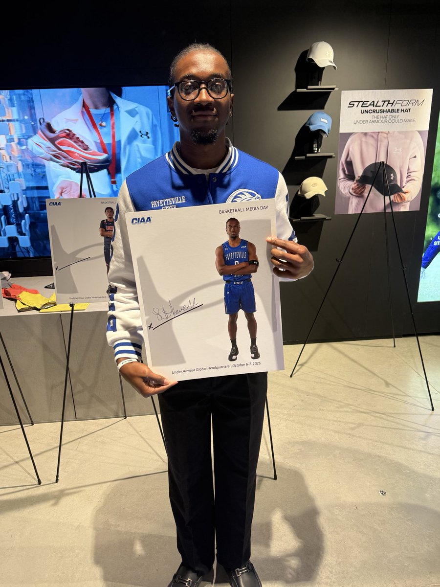 Another great CIAA <a href="/CIAAForLife/">CIAA</a> Media Day in the books. Excited for what’s ahead this new season as a Bronco! <a href="/larryhowell0/">Larry Howell ✞</a> 

<a href="/FSUBroncos/">FSU Broncos</a> <a href="/Fsubroncos_mbb/">Fayetteville State Men's Basketball</a>