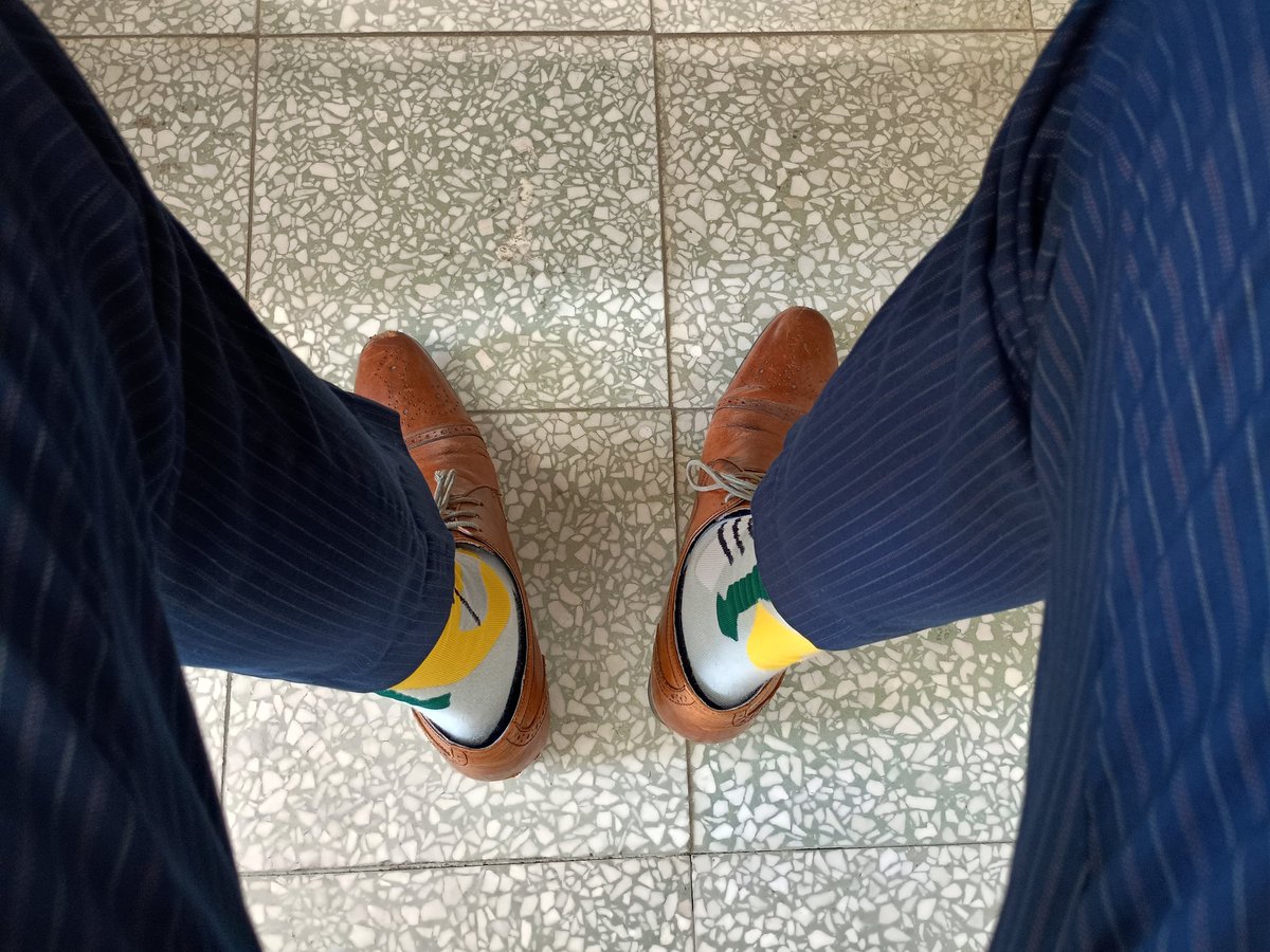 The same trousers for 2nd day.