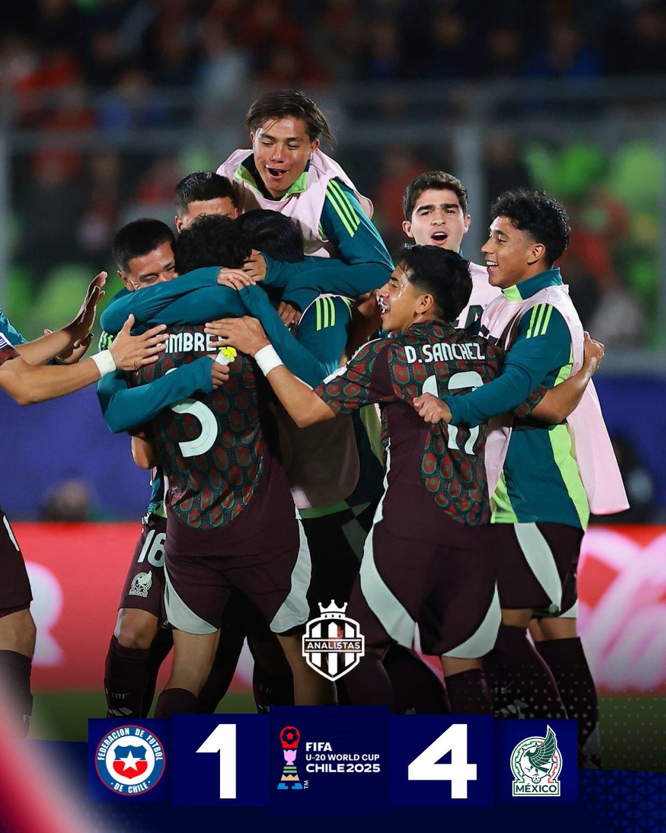 MÉXICO ELIMINA A CHILE Y ESTÁ EN CUARTOS DEL MUNDIAL SUB 20 🇲🇽🇲🇽🇲🇽