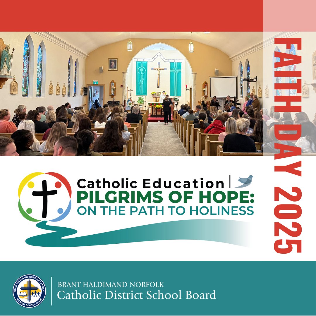 Today, staff gathered for professional development and to celebrate the launch the Board's Spiritual Theme "Pilgrims of Hope: On the Path to Holiness". It was a wonderful day celebrated by all!