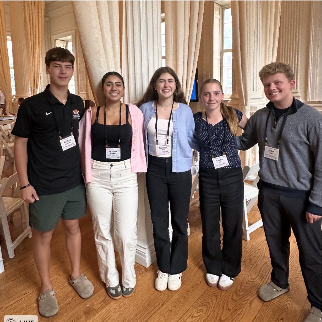 Student Government advisor Jenn DeJulio brought ten students to a Connecticut Association of Student Councils Symposium on leadership at the Old State House in Hartford.

Read more in this week's RPS Update: secure.smore.com/n/ka71x