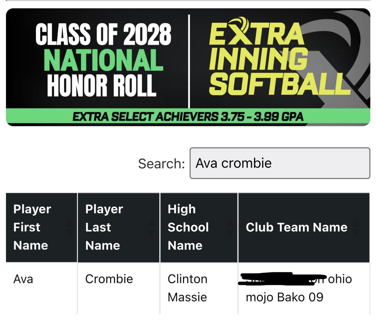 Ohio Mojo Bako Blue Blood 2027/2028 tweet media