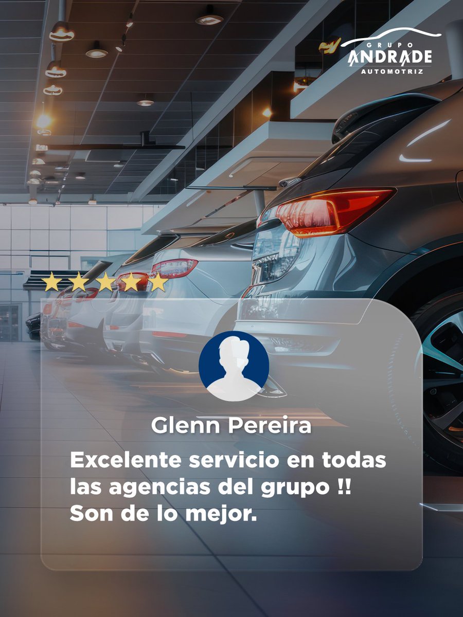 Cada visita, cada compra y cada servicio reflejan el compromiso que tenemos con tu experiencia. 

🚗 Gracias por ser parte de Grupo Andrade.

#GrupoAndrade #GAMexico #AutosGA