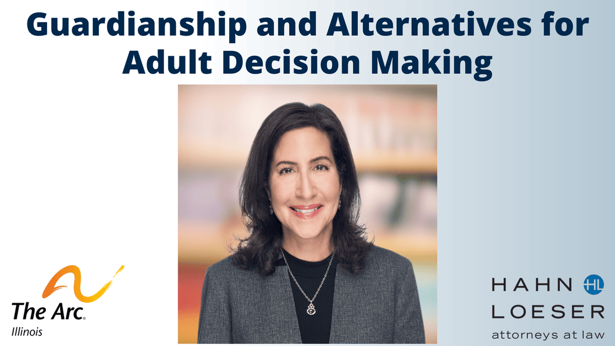 Jayme Levin-Muriel will present Guardianship and Alternatives for Adult Decision Making Oct. 23.
• Guardianship options &amp; alternatives such as powers of attorney
• Decisions Guardians can and cannot make 
• Representative payee and ABLE accounts
us02web.zoom.us/webinar/regist…