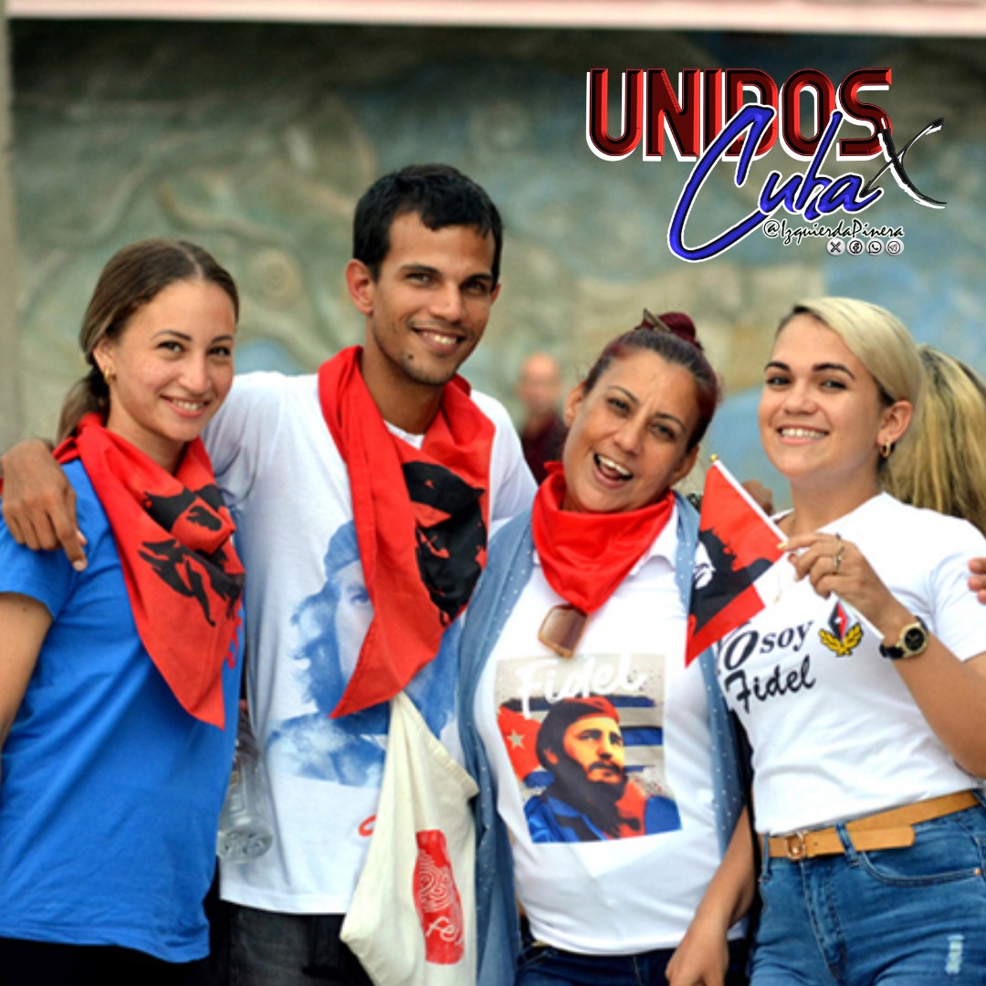 La historia nos ha enseñado que unidos somos invencibles. 
Sigamos escribiendo páginas de victoria. 📖✨ 
#UnidosPorCuba 
#IzquierdaPinera 🇨🇺