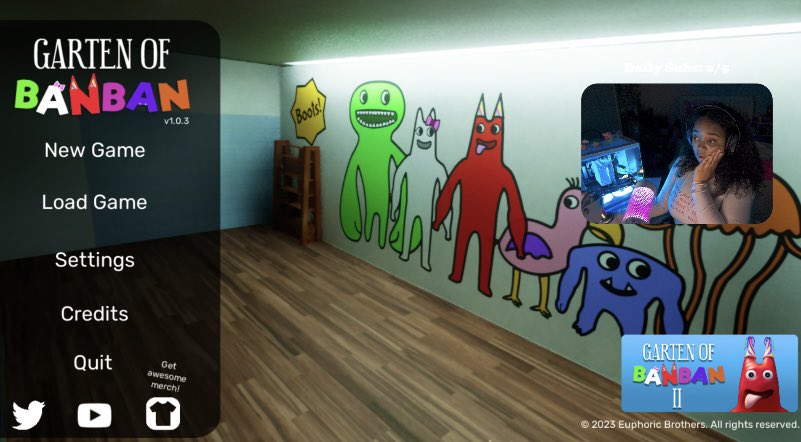 SILLY SERGEANT KAISPOOKY NIGHT 3 🩷 

We’re playing Garten of BanBan!!👻

Come say hi so I don’t get scared 🩵

👻: twitch.tv/kaisirii