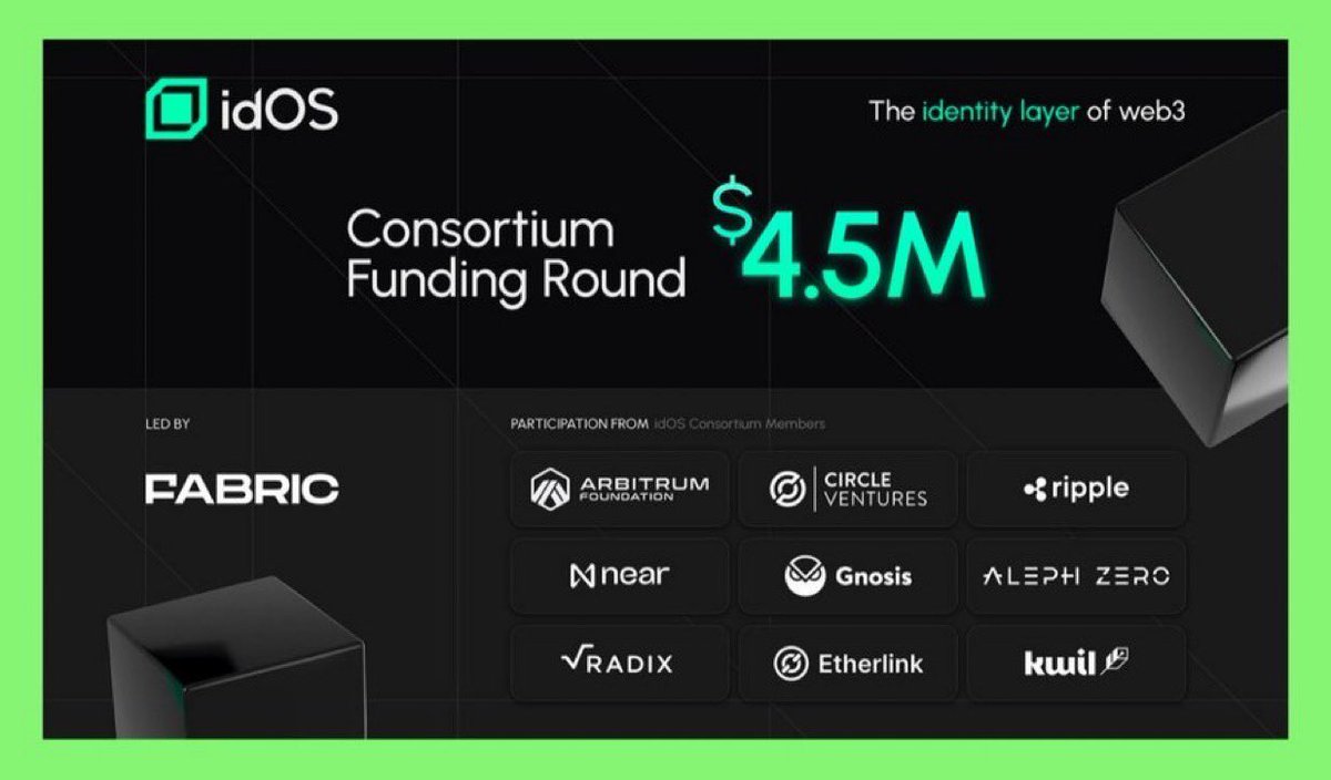 TechKaBazar's tweet image. Looks like this time a 4-figure airdrop is coming 

Because @idOS_network is here and it’s going to take over @wallchain_xyz Mindshare!

Just one KYC and you’re set for all of Web3  no more repeating KYC or downloading multiple apps. @idOS_network makes it simple. #idOS_network