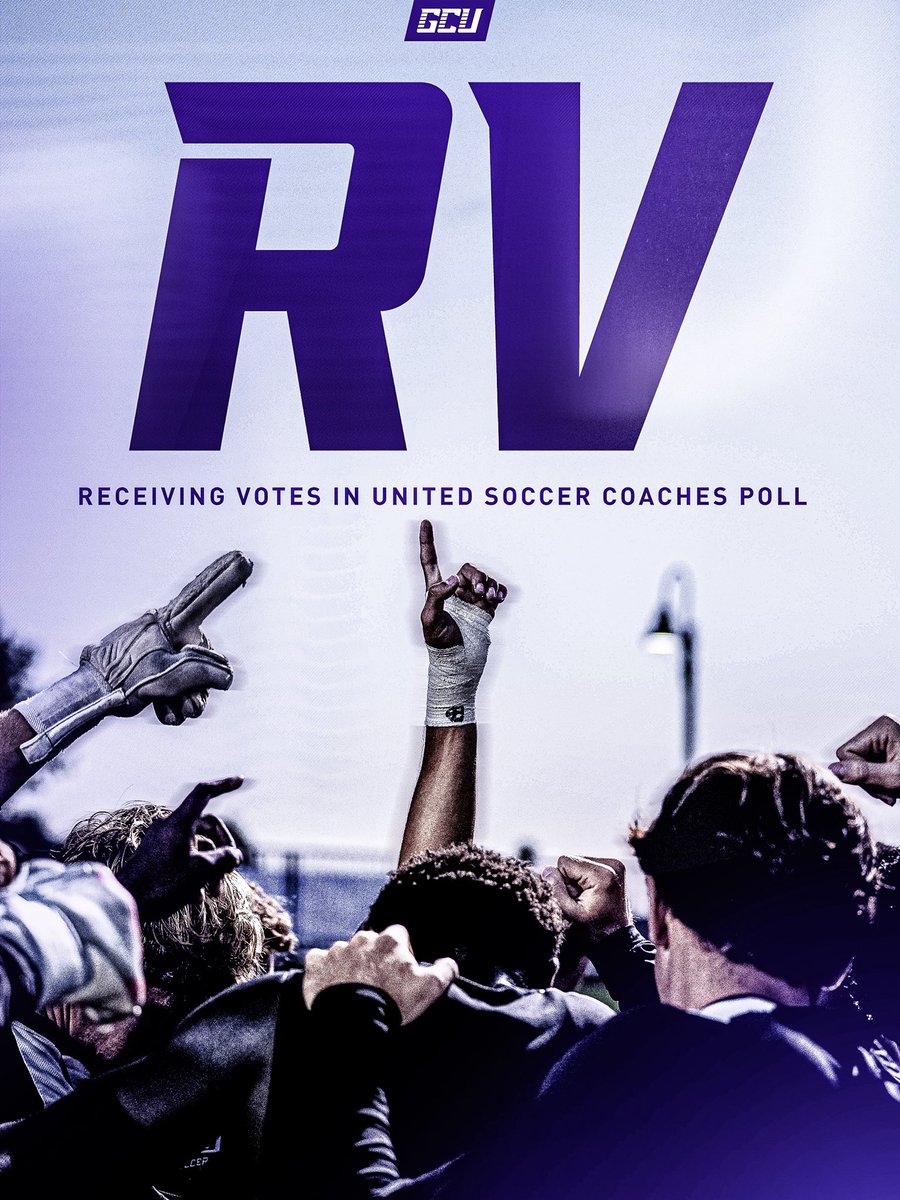 GCU_MSoccer's tweet image. Receiving votes in the @UnitedCoaches poll 📈

GCU (7-2-1) earned votes in this week’s national poll.
