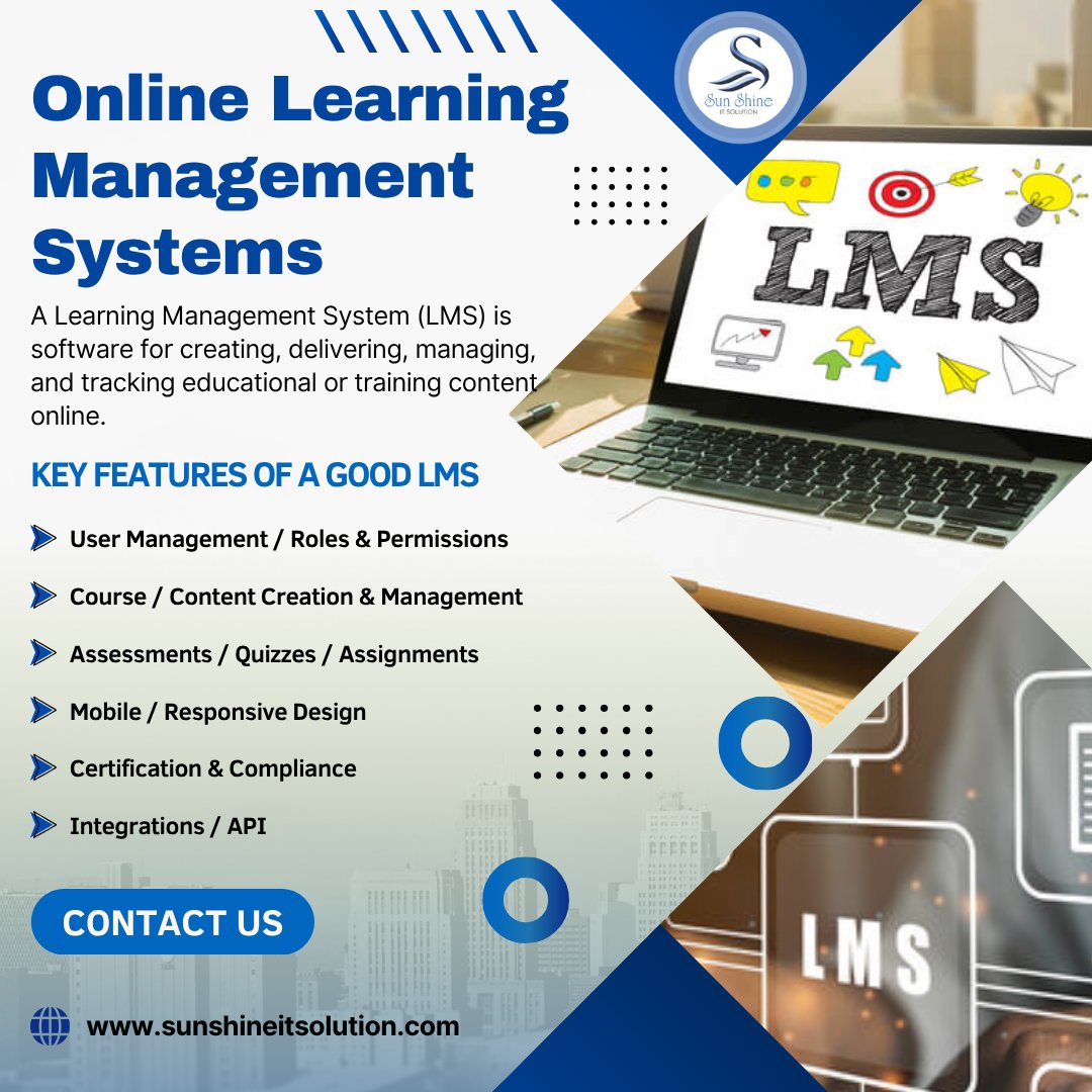 sunshineitcomp1's tweet image. 📚Empower Learning with Technology💻
Please explore our YouTube channel for informative videos
youtube.com/@sunshineitsol…
Visit our blog for informative business ideas
blog.sunshiene.com
#LearningSystem #eLearning #EducationTechnology #OnlineLearning #LMS #SunShineITSolution