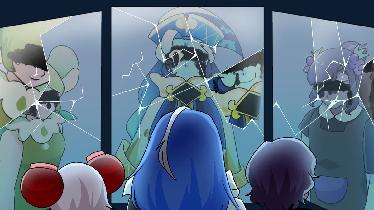 AnimaticTesh's tweet photo. @CRKingdomEN It's kinda base on analog thing...Hopefully it's spooky for yall https://t.co/LKcz1XEYHp