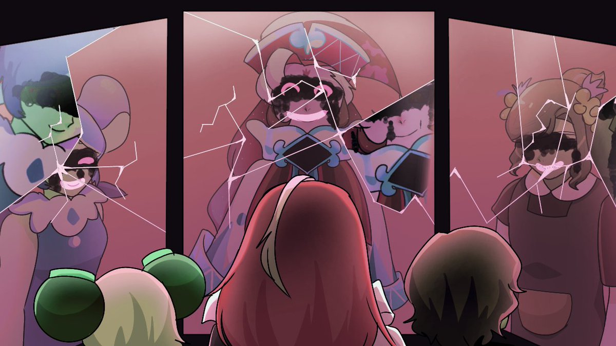 AnimaticTesh's tweet photo. @CRKingdomEN It's kinda base on analog thing...Hopefully it's spooky for yall https://t.co/LKcz1XEYHp