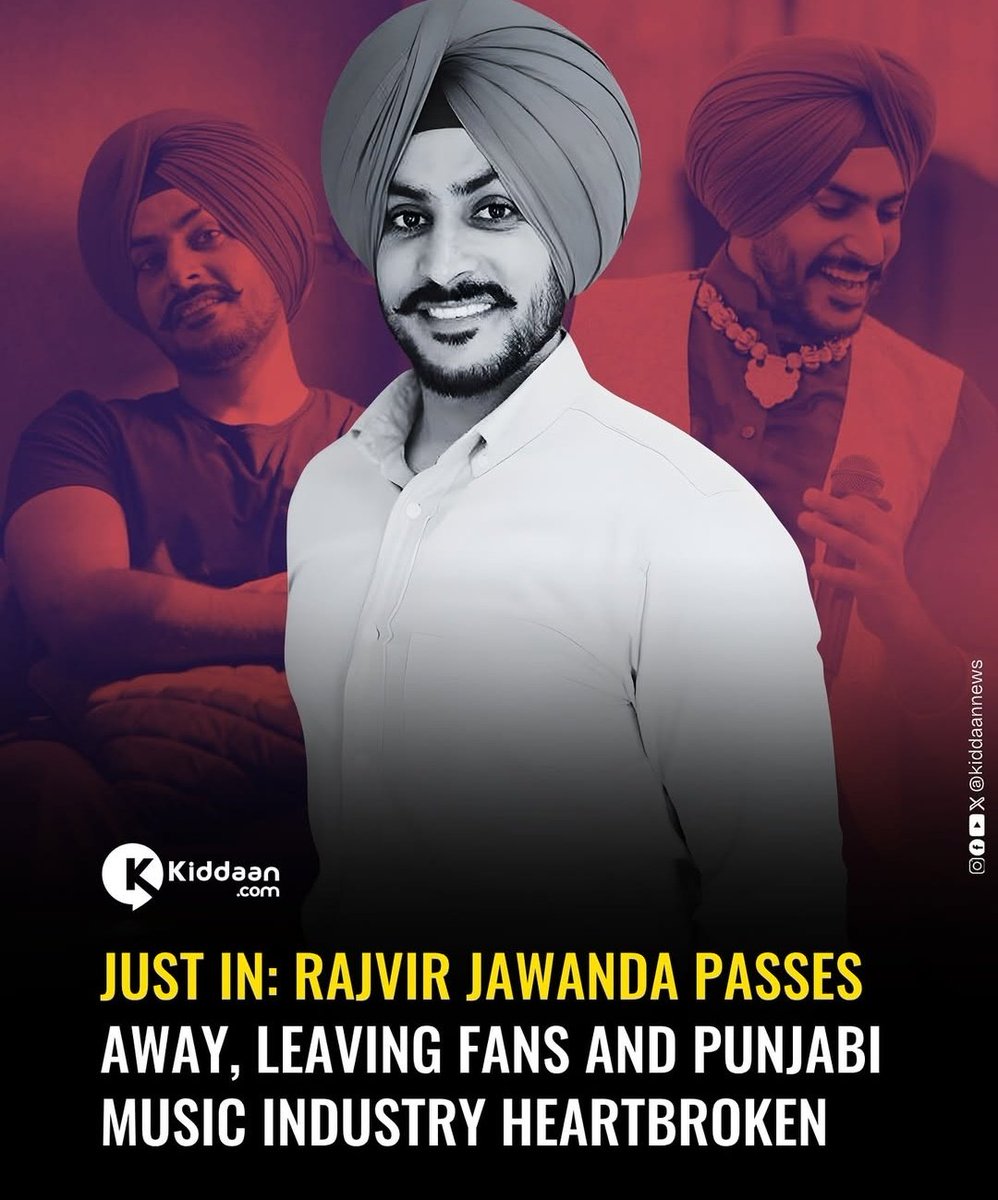 May Waheguru grant eternal peace to the departed soul and give strength to his loved ones to bear this immense loss. Rajvir Jawanda's voice and legacy will continue to live on in the hearts of his fans forever.