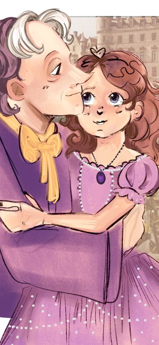 lucreziasaltar's tweet photo. #cedfia drawing 
I feel like I need to do more for the background but idk #sofiathefirst #fanart https://t.co/6lOxaa0q8c