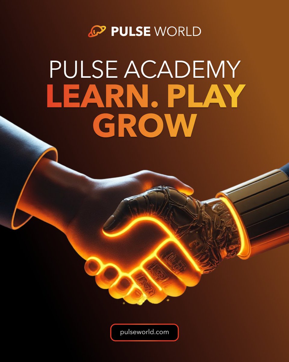 "📘 New here? Pulse Academy helps you learn &amp; earn in #PulseWorld. 
Begin your journey 👉 info.pulseworld.com/architecture/p… 

#PulseWorld #PulseAcademy #Web3"
