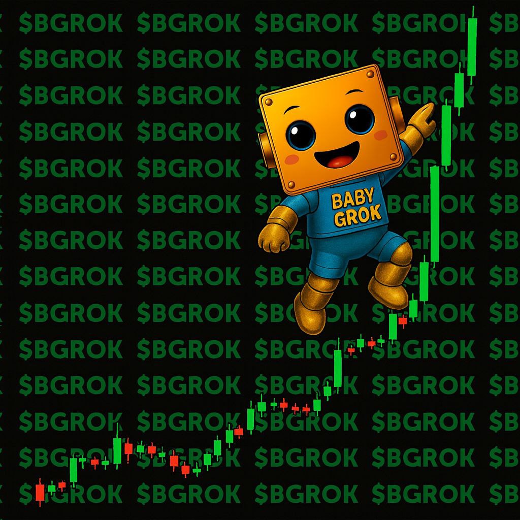 Baby Groks day will come. Diamond hand chads holding the floor and we will send soon. One of the most important apps in history is about to be released. The future for Baby Grok is bright. Don't listen to the fud.