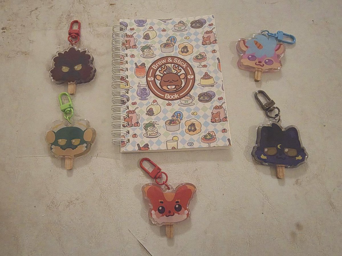 <a href="/BurlyBucksCafe/">Burlybucks Cafe</a> 
A sneak peek of what we're going to sell at BLFC~ 
[Sorry for the bad lighting TWTb]  
#BLFC #BLFC2025