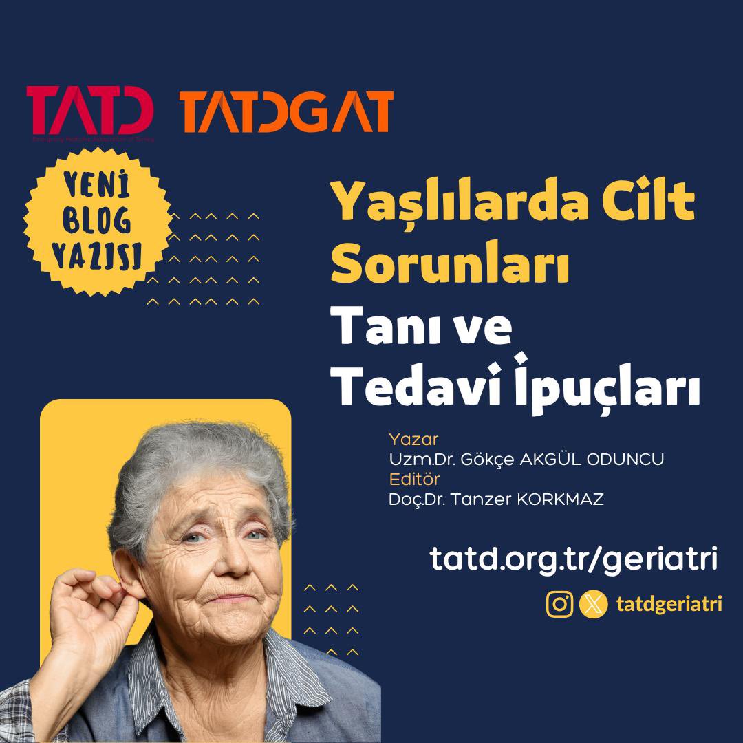 TATD Geriatrik Acil Tıp Çalışma Grubu tweet media