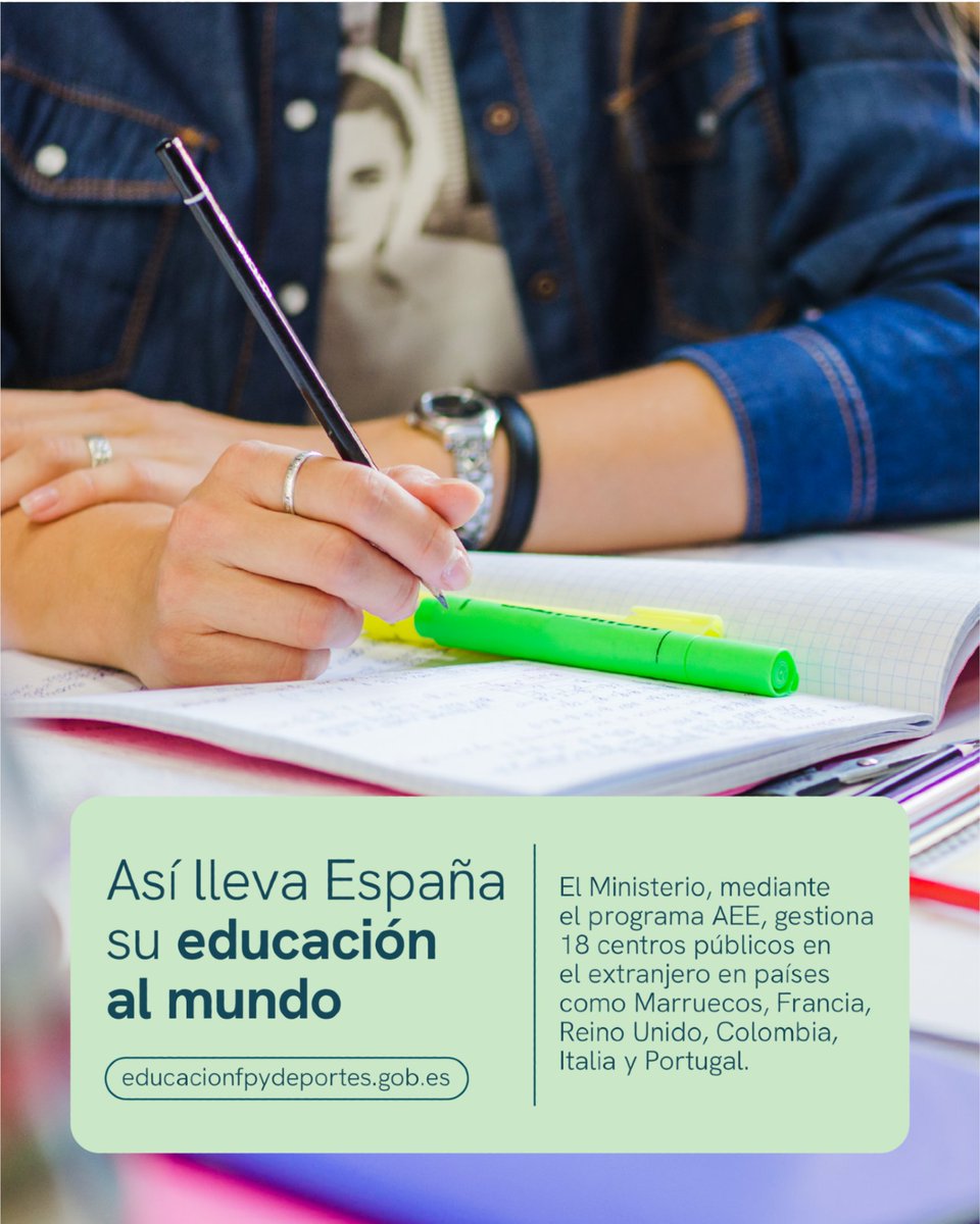 Ministerio de Educación, FP y Deportes tweet media