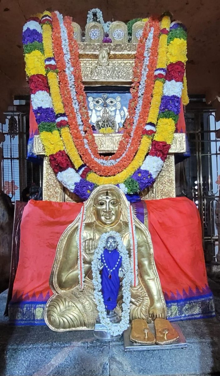 ಇಂದಿನ ರಾಯರ ಬೃಂದಾವನ ಅಲಂಕಾರ ದರ್ಶನ 🙏