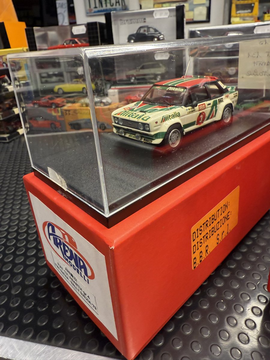 cars_tiny's tweet image. Speciali Arena MR scala 1:43 Lamborghini Jota e Jota spider Fiat 131 Rally Dallara X1/9 #tinycars #scala143 #diecast #model #fiat #lamborghini