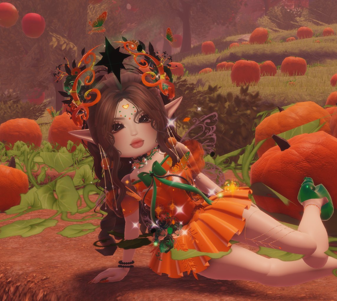 pixieefaee's tweet image. 🎃ੈ✩‧₊˚Pumpkin with a little bit of spice!*ೃ༄🎃
┉ˏ͛ ༝̩̩̥͙ ⑅͚˚　　 ҉　　⑅͚˚ ͛༝̩̩̥͙ ˎ┉
ੈ✩‧₊˚a cute pumpkin photo shoot in royale high*ೃ༄
┉ˏ͛ ༝̩̩̥͙ ⑅͚˚　　 ҉　　⑅͚˚ ͛༝̩̩̥͙ ˎ┉
#royalehigh #roblox #fyp #photoshoot #halloween 💚