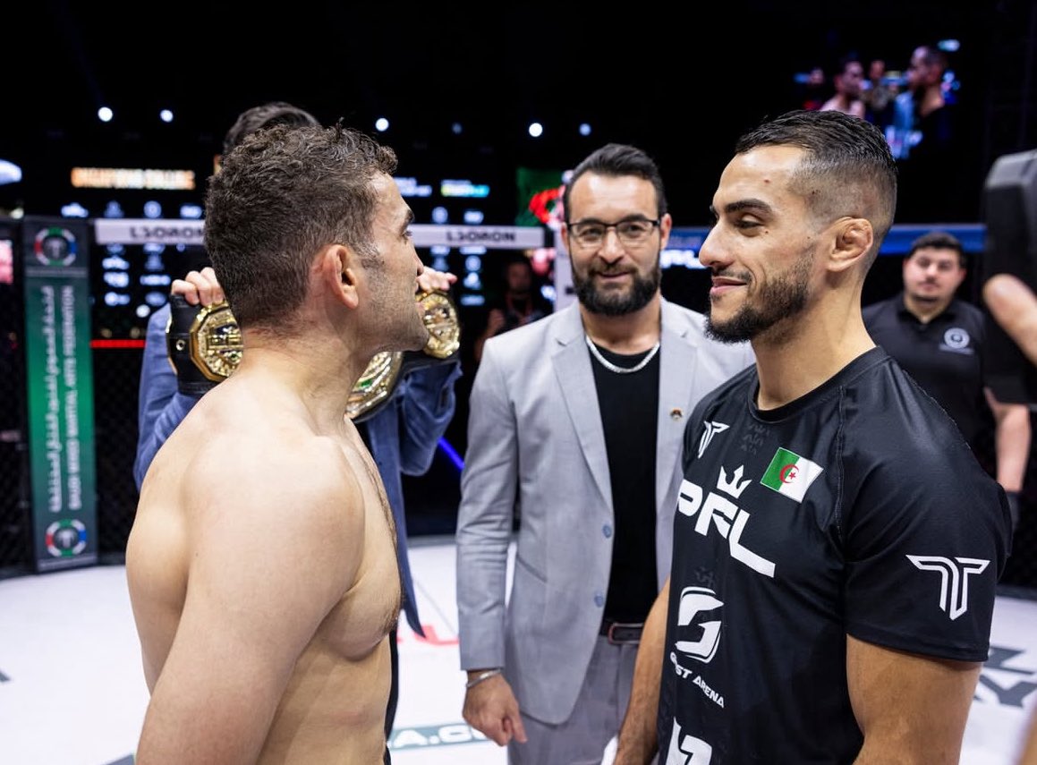 Featherweight Final <a href="/PFLMENA/">PFL MENA</a> 2025
Islam Reda 🇪🇬 vs 🇩🇿 Yanis Ghemmouri

- Reda reaches the final once again, after being forced to pull out from 2024 season’s final due to injury. Reda is 14-1, riding a 8-fight win streak. A BJJ Black Belt with 8 wins by submission.
- Yanis