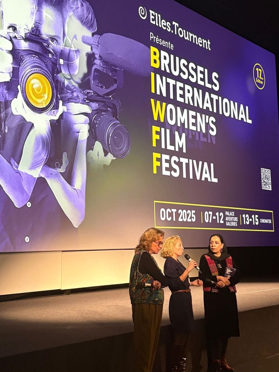 sadatroya1's tweet photo. Thanks Brussle🙏
Sima’s Song 

#Brushless International women Film Festival https://t.co/ejKhv3TIoa