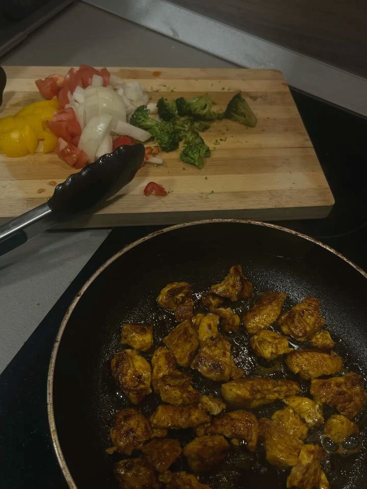 Cooking up something tasty tonight!