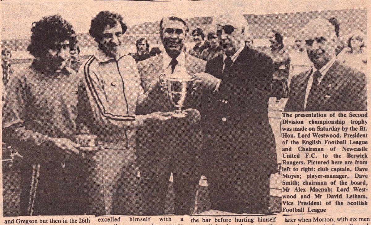 Berwick Rangers Old Pics tweet media