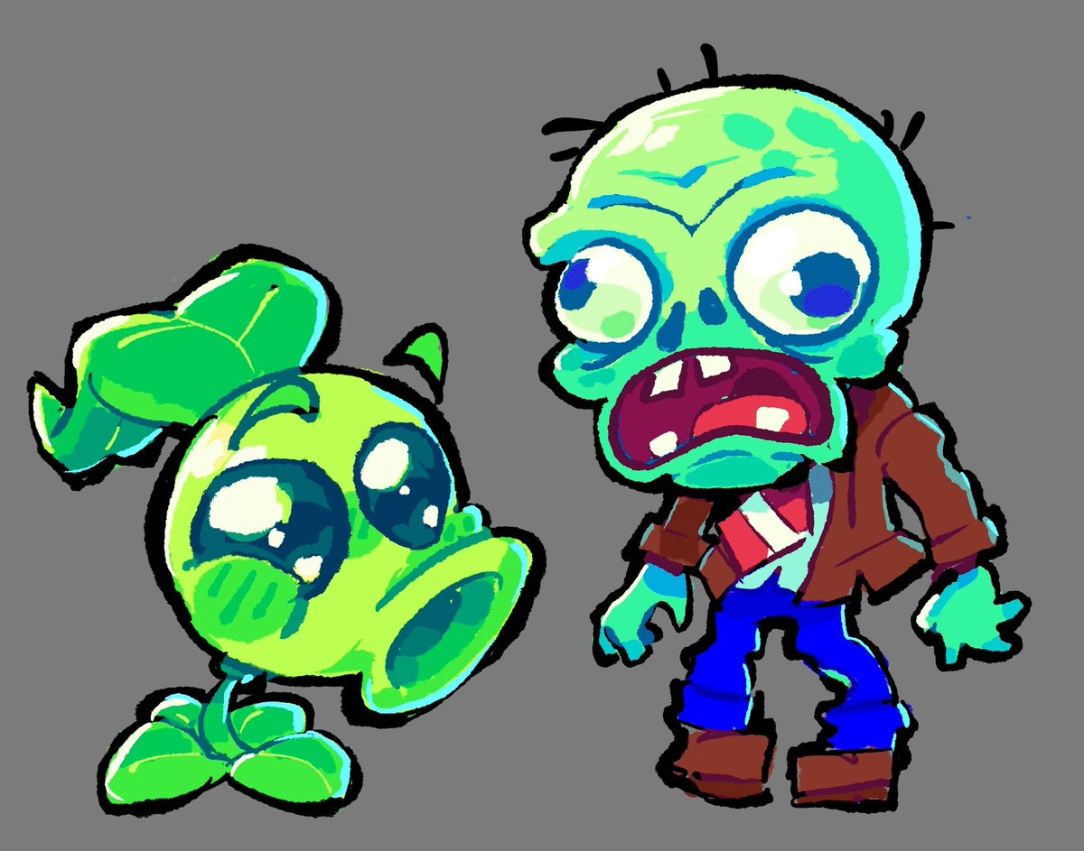 at this rate, the pvz 4 art style is going to be like this