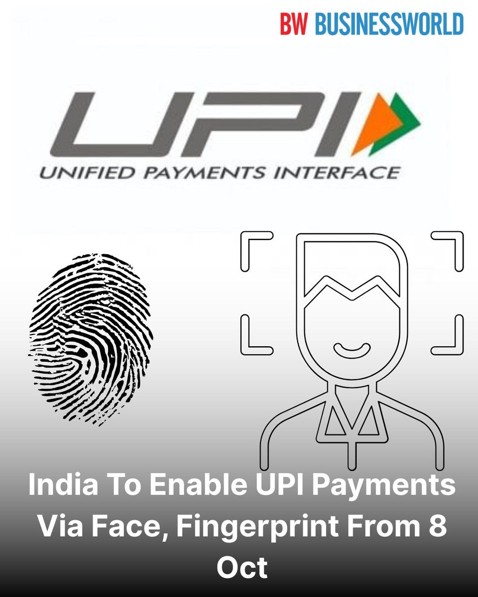 BWBusinessworld's tweet image. NPCI To Showcase Aadhaar-based Biometric authentication at Global Fintech Festival; move follows RBI’s new rules allowing alternatives to OTPs

Read more: businessworld.in/article/india-…

@UPI_NPCI 

@anuragbatrayo | Noor Fathima Warsia | @tanvieahuja

#UPI #UPIPayments #Biometric