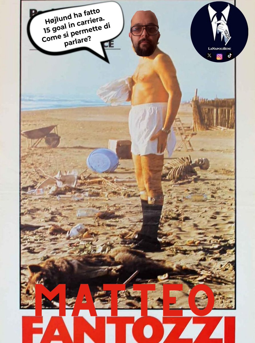 RNesta80's tweet image. A quanto pare il Danese sta facendo rodere parecchi fegati.

Oggi è toccato a Matteo Fantozzi, a suo dire giornalista, sicuramente giuventino.

La Gaviscon farà miliardi!

RobertNesta80 

#sscnapoli  #fns #lanapolibene