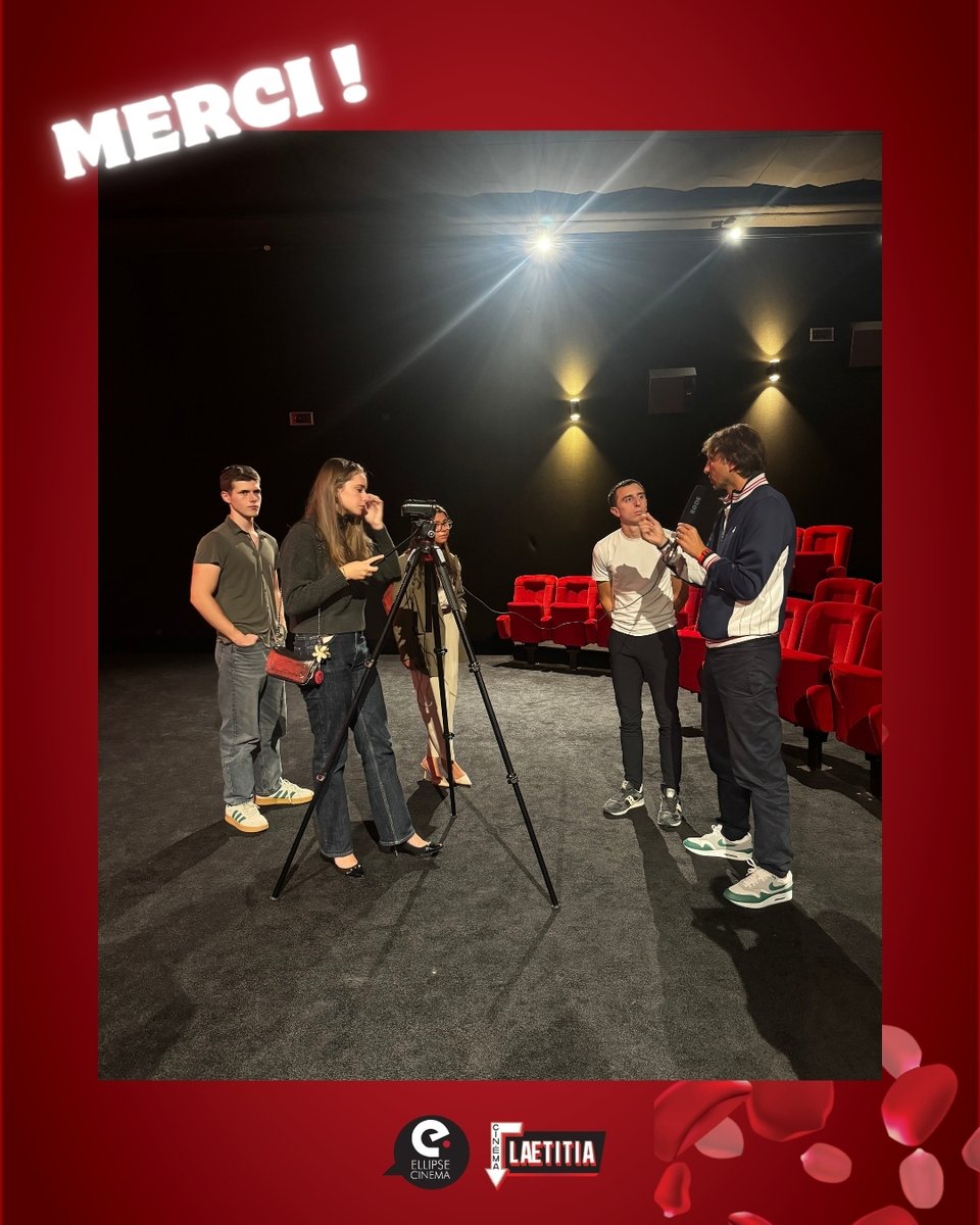 🙏 Un remerciement à tous les enseignants et tout particulièrement à la section cinéma du Lycée Fesch et à leurs élèves pour leur engagement et leur participation au Festival Passion Cinéma.
Merci à toutes et à tous pour cette belle aventure collective.