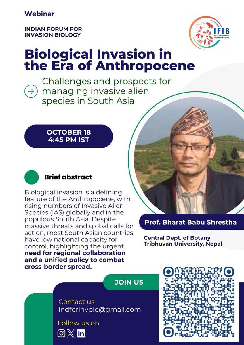 Indian Forum for Invasion Biology tweet media