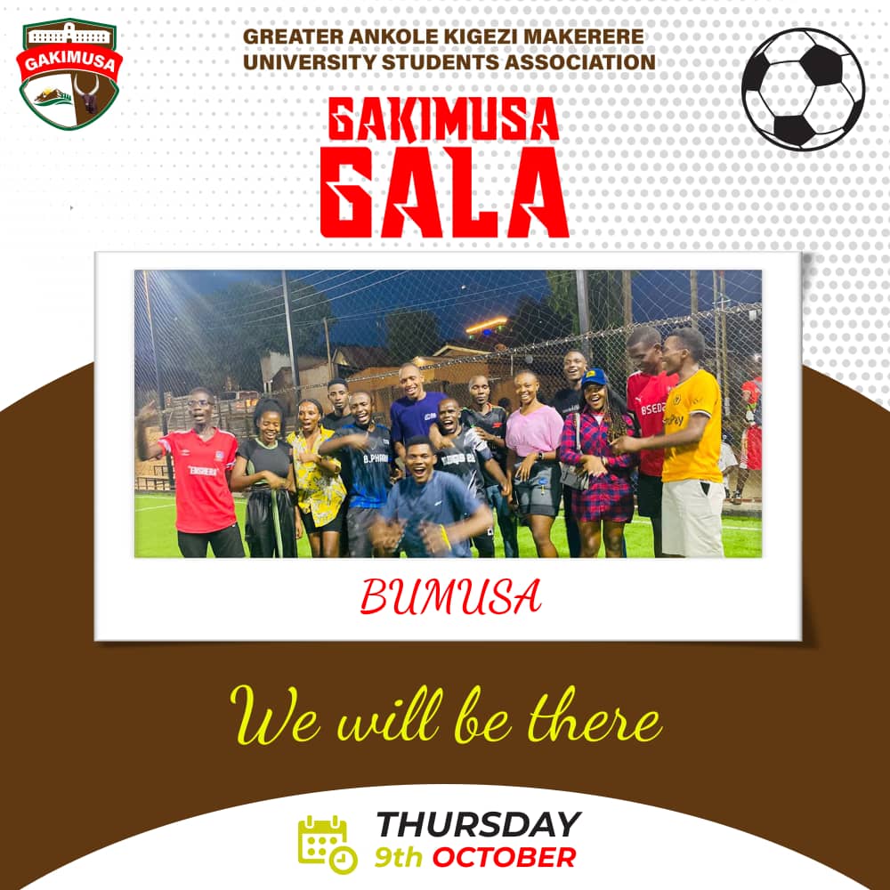 BUMUSA fraternity 
We shall be there 
Coming to be the champions
