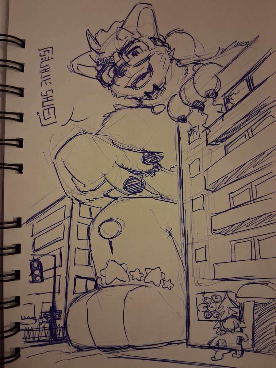 DJ_Macr0's tweet photo. weno… eumm… anoche recordé que tengo lobre albedrío, así q… eumm… aquí tienen a mi fursona gigante 😳
#furry #macro #macroctober(?
(nisiquiera sé si el último existe lol) https://t.co/KJGcDCAi59