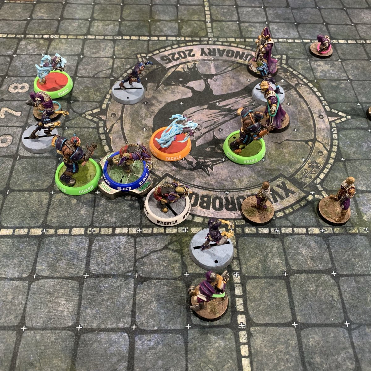 Had a great weekend in Budapest at Eurobowl. I captained Team Scotland Futures in the Open and we managed a 2-2-2 record so not bad! On a personal level I went 3-3-0 with Shambling Undead, really happy to go unbeaten and I played some strong coaches on the top table all weekend!