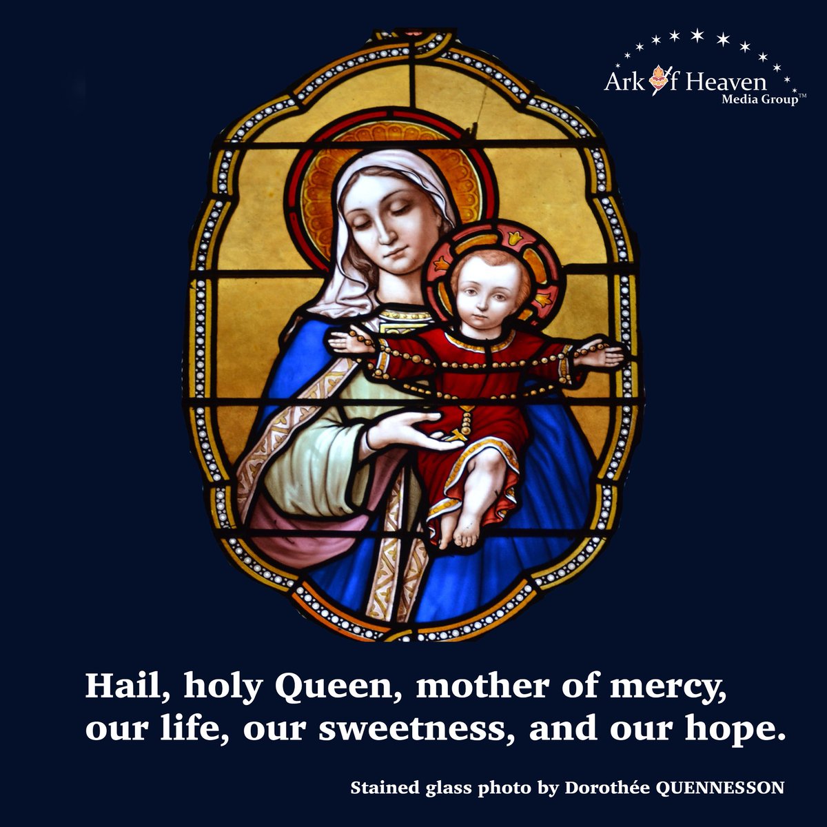 ArkHeavenMedia's tweet photo. Blessed Mary, pray for us! Wishing you all a blessed Memorial of Our Lady of the Rosary! https://t.co/vYPU2YSxCM