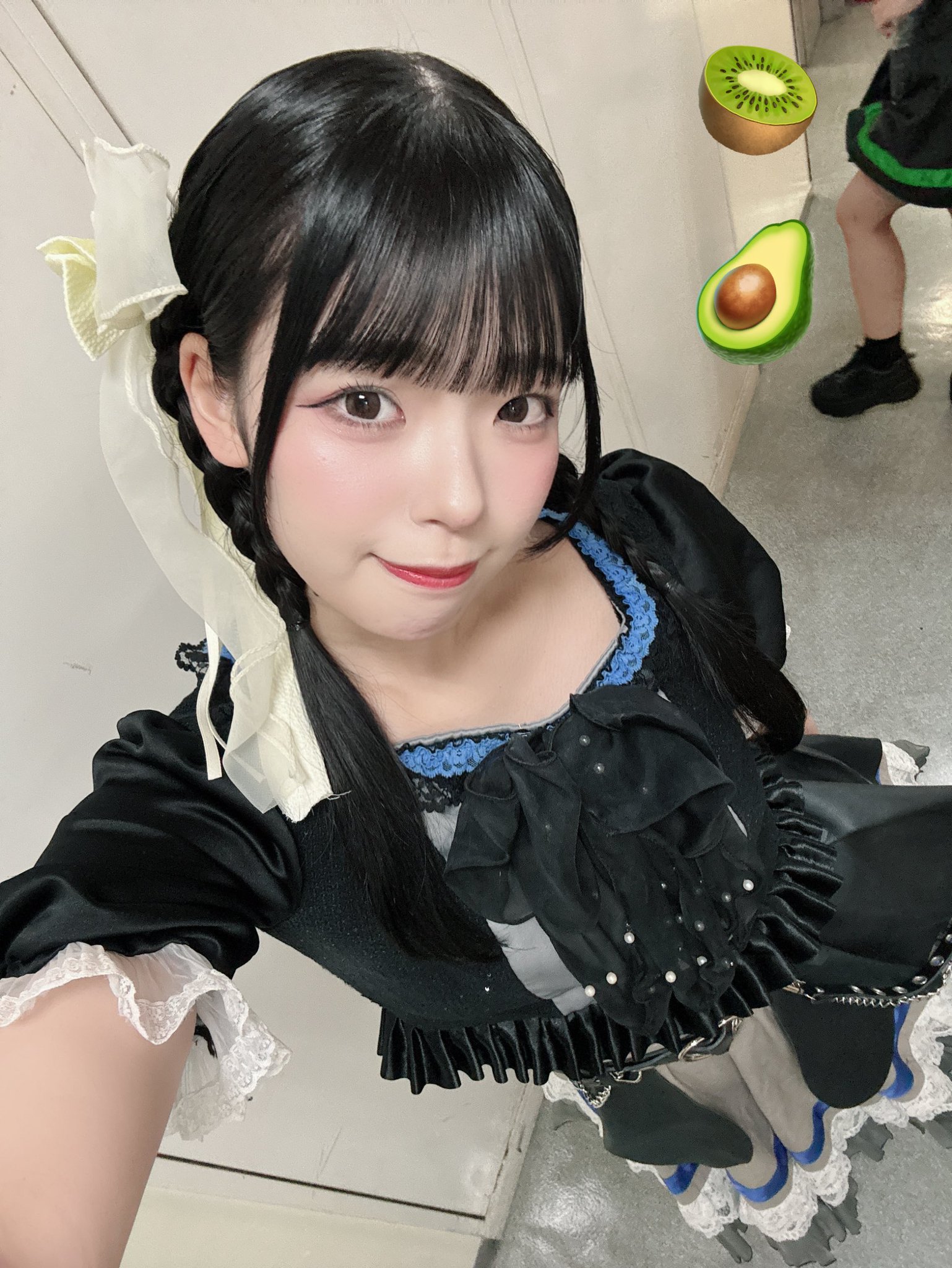 ゆゆめろ様へ♥ この日は、空も髪色も気温も なんか諸々、曖昧で淡い1日でした