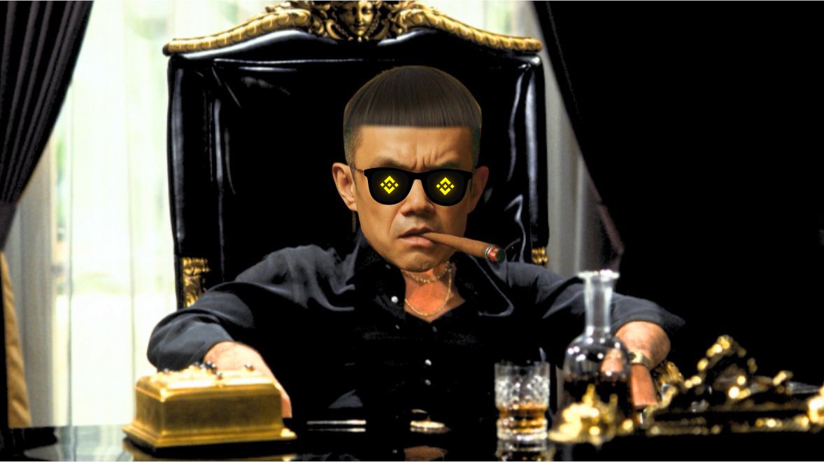 You need people like me so you can point your fingers and say, that's the Binanced guy