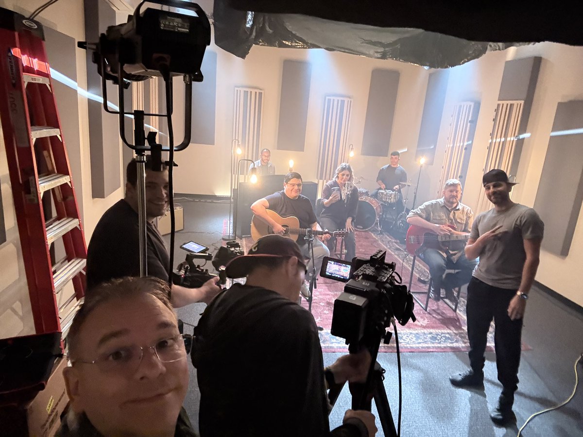 All these amazingly talented people in one room and then there's me. #filmdirector #NMFilm #joelvallie