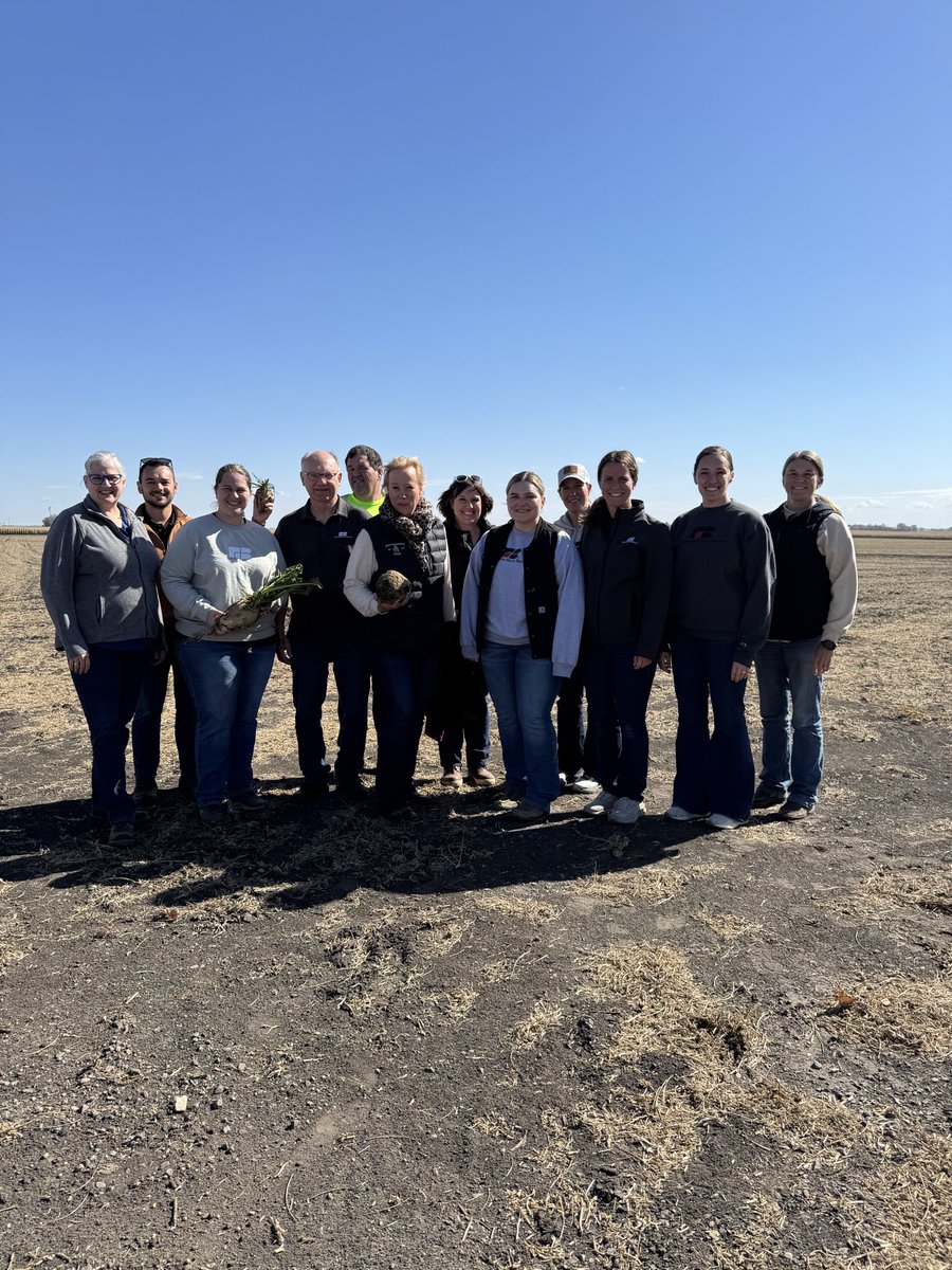 Day 15: Grateful for opportunities to learn about different areas of agriculture. It’s even better when you are learning with people you love to hang out with! 
Today we went to Sullivan  Farms near Franklin to see sugar beet harvesting in action. It was so cool! Joe explained
