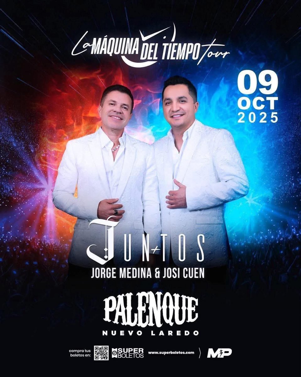 ClubJM_Tamps's tweet photo. Listos en Nuevo Laredo ya te esperamos 
#LaMaquinaDelTiempoTour https://t.co/mv0Rv4iCmq