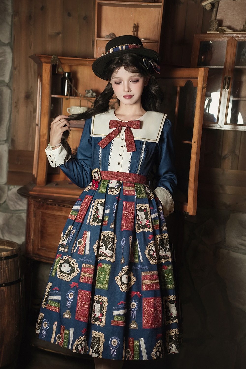 リゼッタ カトリーヌ レ・ パラプリュイのテキスタイルで仕立てた