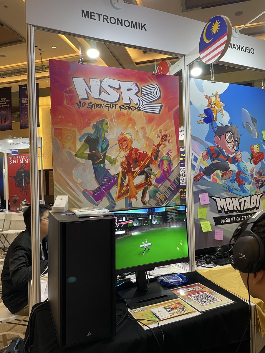 lyn_eht's tweet photo. I’ll be manning the NSR2 booth at Level  Up KL today! Come play our demo @MetronomikIncEN https://t.co/ZWhKiaS9t4