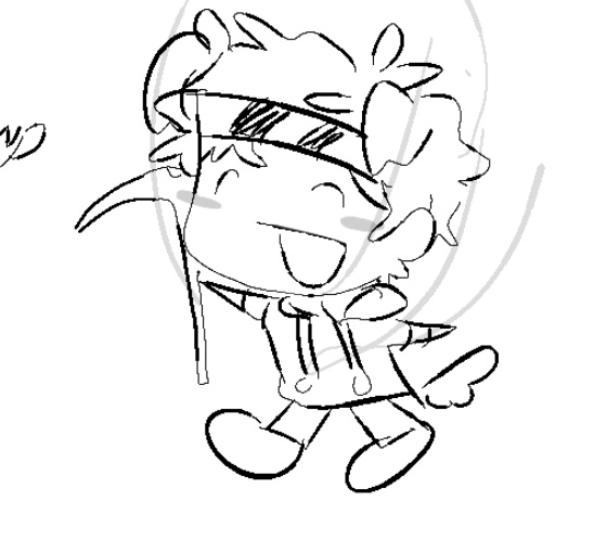 I did draw puppy evbo wehn rek first released his naked and afraid episode 

You Evil thing